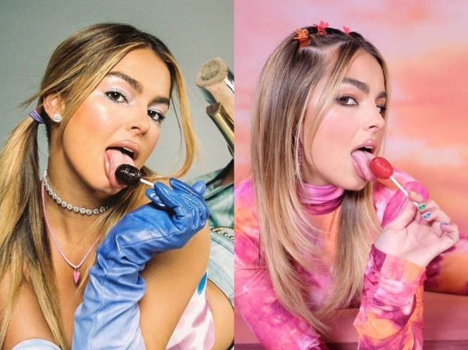 Addison Rae Lollipop  nude photo