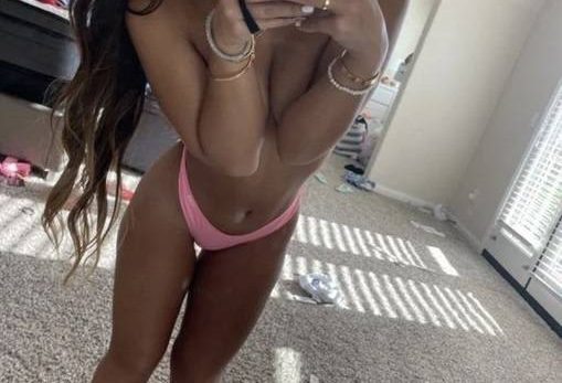 Alahna Ly Nude Topless Selfie  nude photo