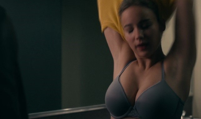 Alba Baptista Hot Boobs In Bra  nude photo