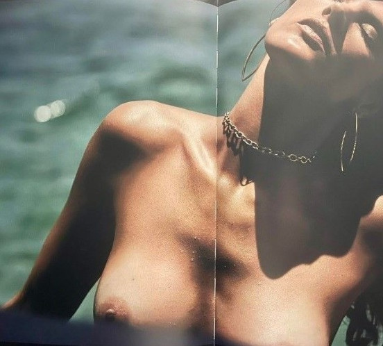 Alessandra Ambrosio Beautiful Naked Titties  nude photo