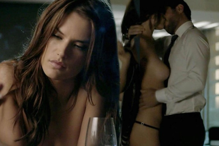 Alessandra Ambrosio Topless Sex Scene  nude photo