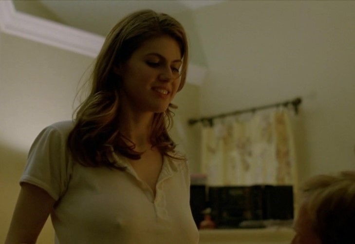 Alexandra Daddario Nude Top To Bottom On True Detective  nude photo