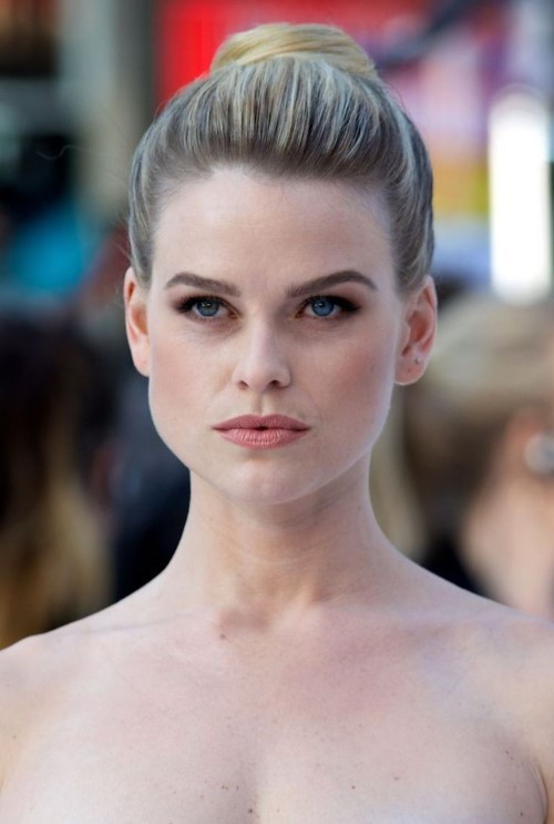 Alice Eve Hair Done Up  nude photo