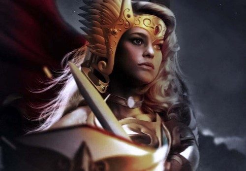Alice Eve Imagined Into Shera From Masters Of The  nude photo