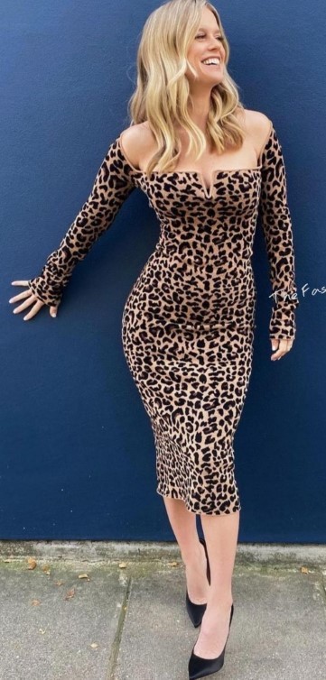 Alice Eve Leopard Print  nude photo
