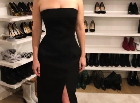 Alice Eve Little Black Dress Ig Style  nude photo
