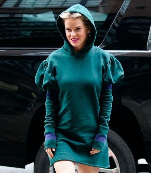 Alice Eve Out And About In New York City  nude photo