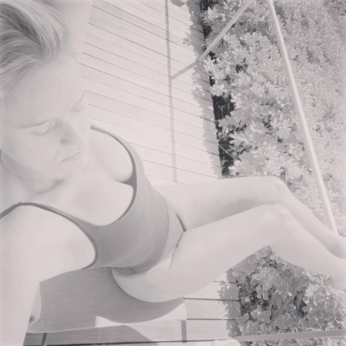 Alice Eve Sunbathing  nude photo