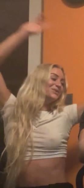 Alisha Lehmann From Insta Live 4  nude photo