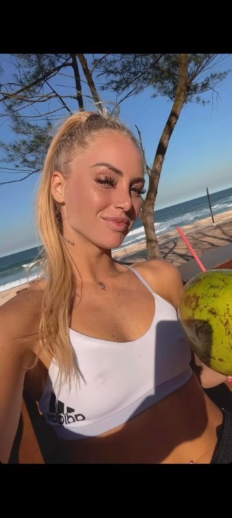 Alisha Lehmann Her Lips  nude photo