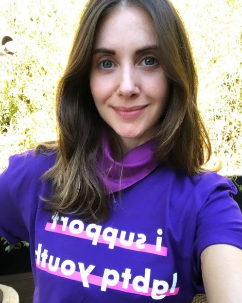 Alison Brie A Supporter  nude photo