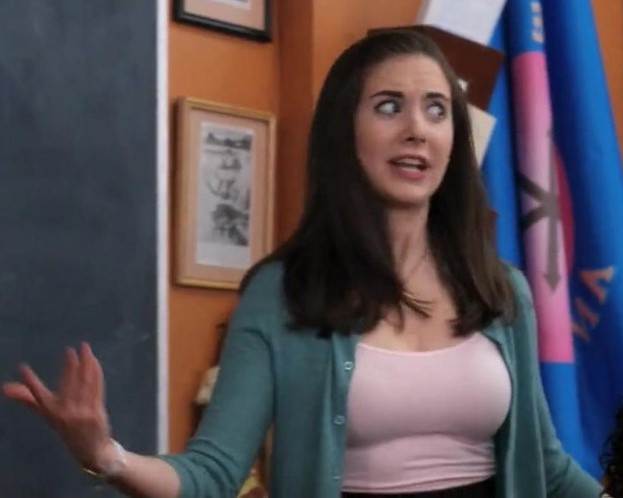 Alison Brie Community Days  nude photo