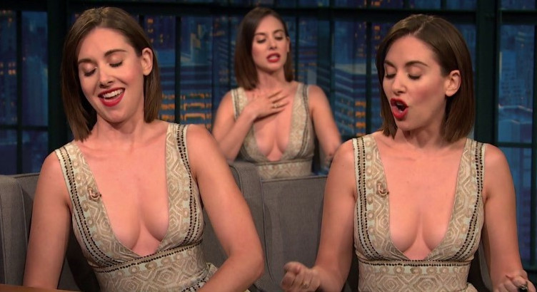 Alison Brie Goddess  nude photo