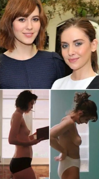 Alison Brie Mary Elizabeth Winstead Nudes  nude photo