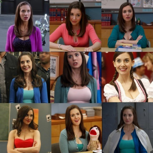 Alison Brie Maybe The Real Puppyparade Was In The Study Group  nude photo