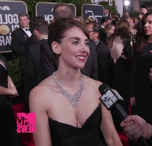 Alison Brie Movie Premiere  nude photo