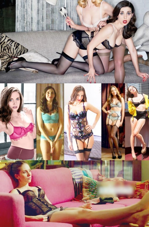 Alison Brie The Lingerie Edition  nude photo