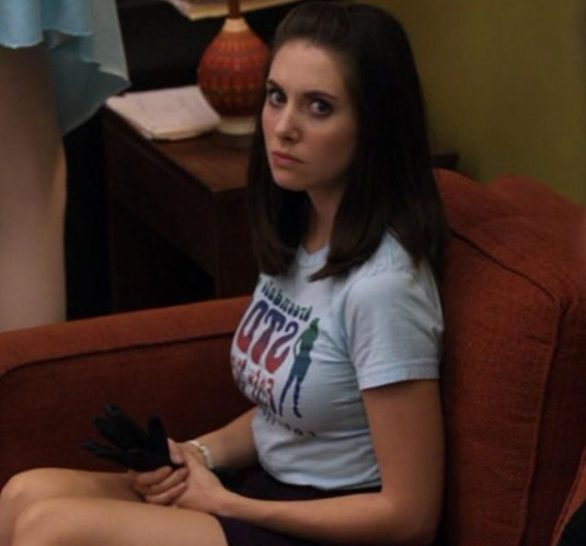Alison Brie Tight Top  nude photo