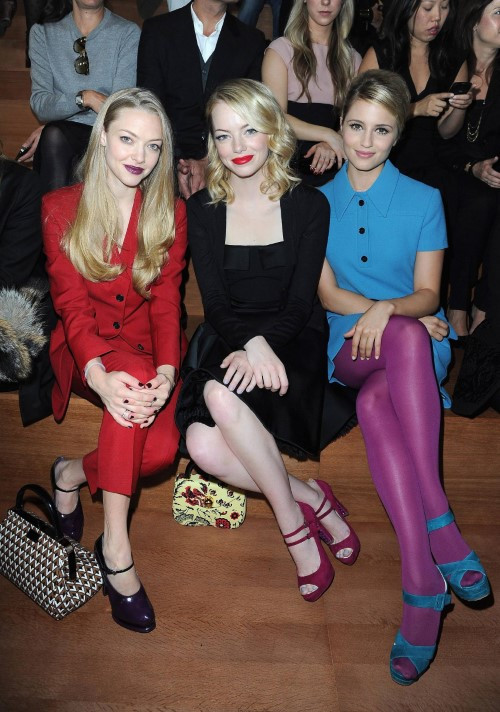 Amanda Emma Stone And Dianna Agron  nude photo