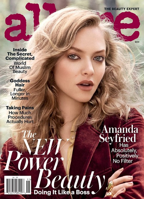 Amanda Seyfried Allure Cover Nov  nude photo