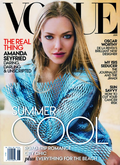 Amanda Seyfried Cover Of Vogue  nude photo