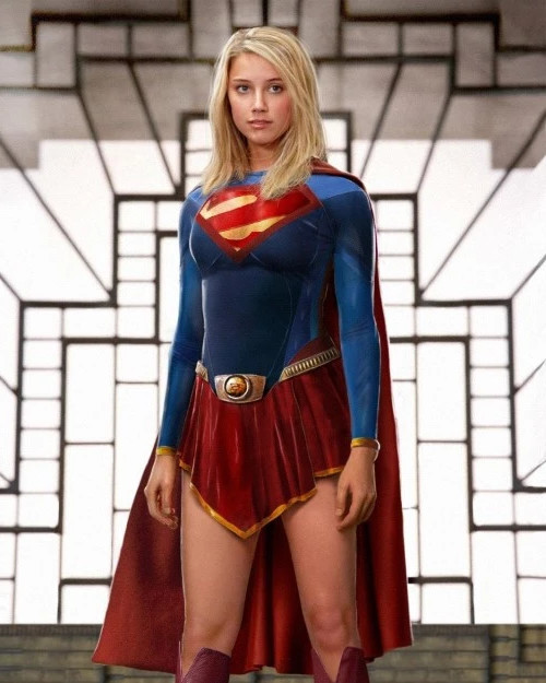 Amber Heard Sexual Superwoman  nude photo