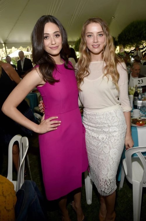 Amber Heard With Emmy Rossum  nude photo