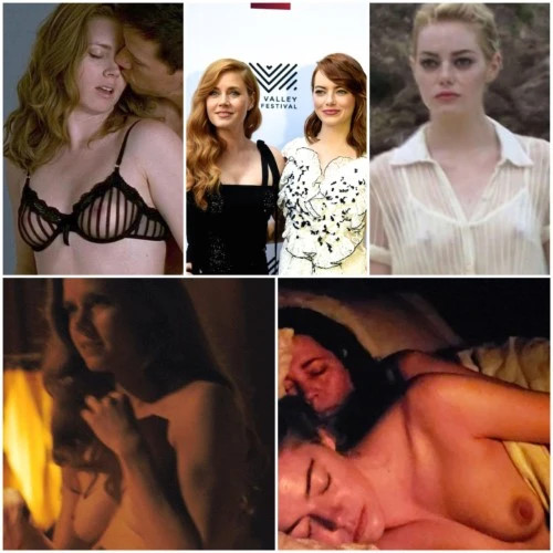 Amy Adams Emma Stone  nude photo