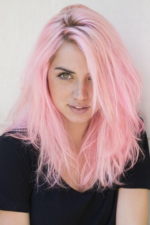 Ana De Armas I Am Digging The Pink Hair  nude photo