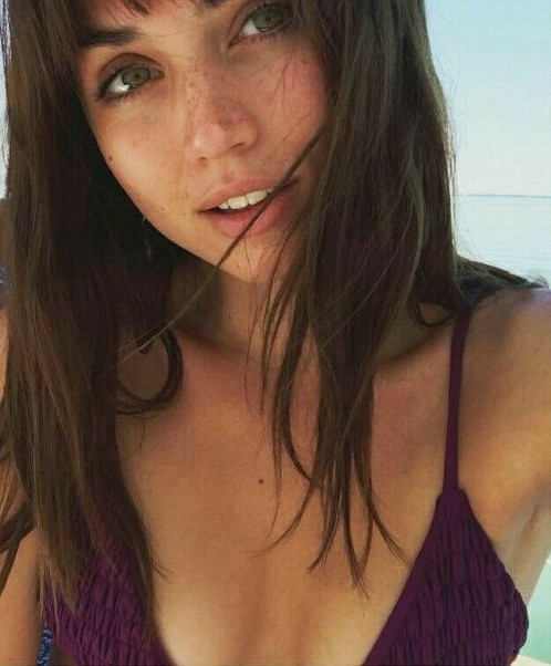 Ana De Armas In Purple  nude photo