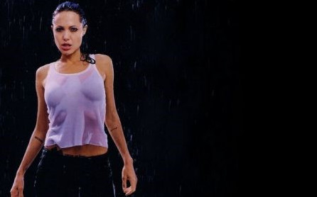 Angelina Jolie Wet Shirt  nude photo