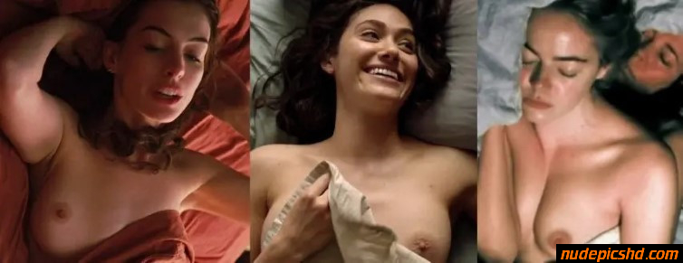 Anne Hathaway Vs Emmy Rossum Vs Emma Stone  nude photo