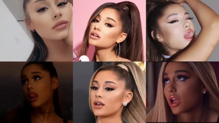 Ariana Grandes Lips And Tongue Are Made For Blowjobs  nude photo