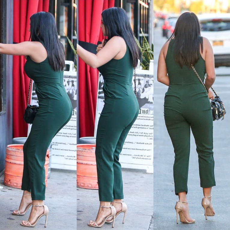 Ariel Winter Hot Booty In Green Pants  nude photo