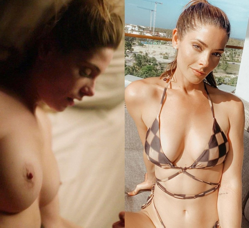 Ashley Greene Bikini Nude Tits  nude photo