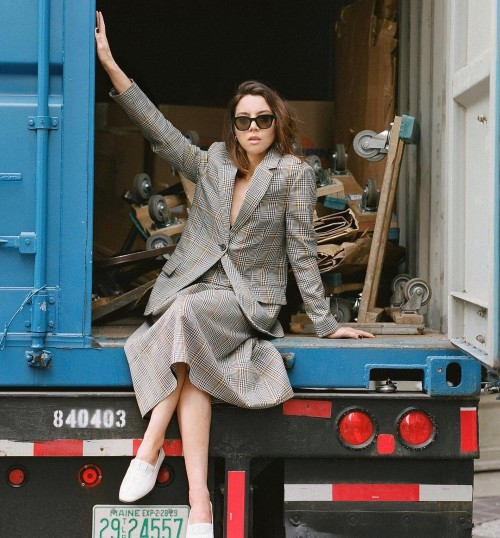 Aubrey Plaza In Marie Claire Magazine June  nude photo