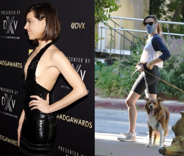 Aubrey Plaza Is Sexy Whether Dressed Up Or Walking Her Dog  nude photo