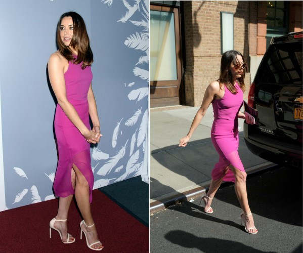 Aubrey Plaza Looking Amazing In A Tight Dress  nude photo