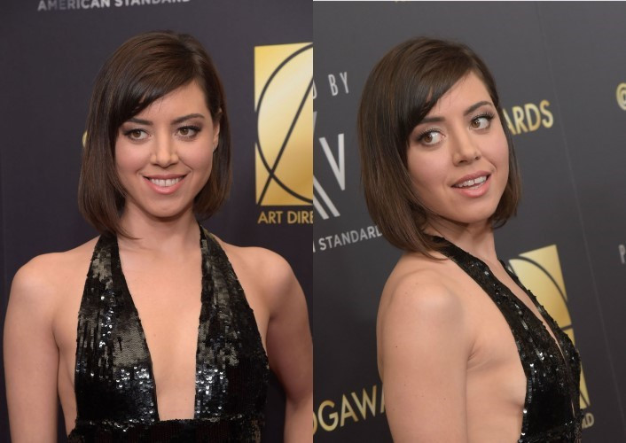 Aubrey Plaza Looking Sexy (Bonus Side Boob  nude photo