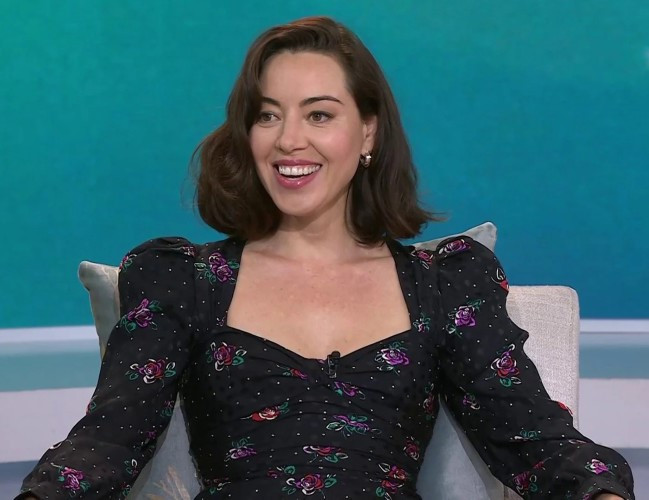 Aubrey Plaza On The NBC TODAY Show Last Week  nude photo