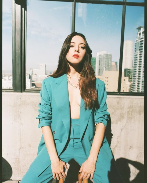 Aubrey Plaza Rollacoaster Magazine  nude photo