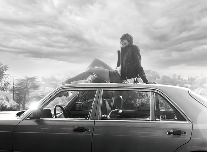 Aubrey Plaza Rooftop  nude photo