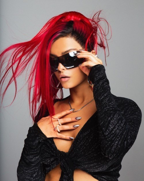 Bebe Rexha A Deeper Shade Of Red  nude photo