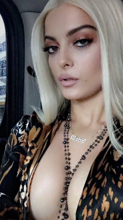 Bebe Rexha And Her Amazing Necklace  nude photo