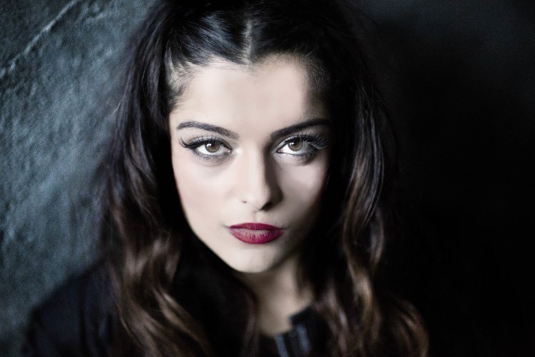 Bebe Rexha Before She Dyed Her Hair Blonde  nude photo