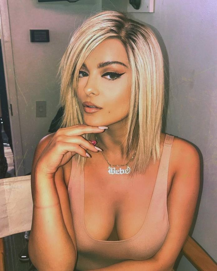 Bebe Rexha Big Tits Cleavage  nude photo