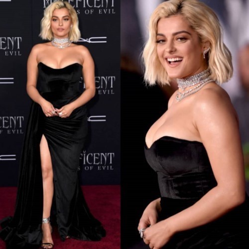 Bebe Rexha Black Dress  nude photo