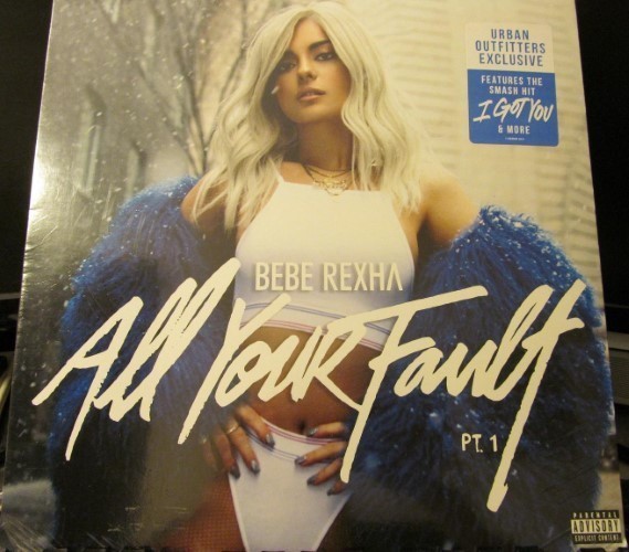 Bebe Rexha My Copy Of All Your Fault Pt 1 On Vinyl (Only 2000 Of These Were Made  nude photo