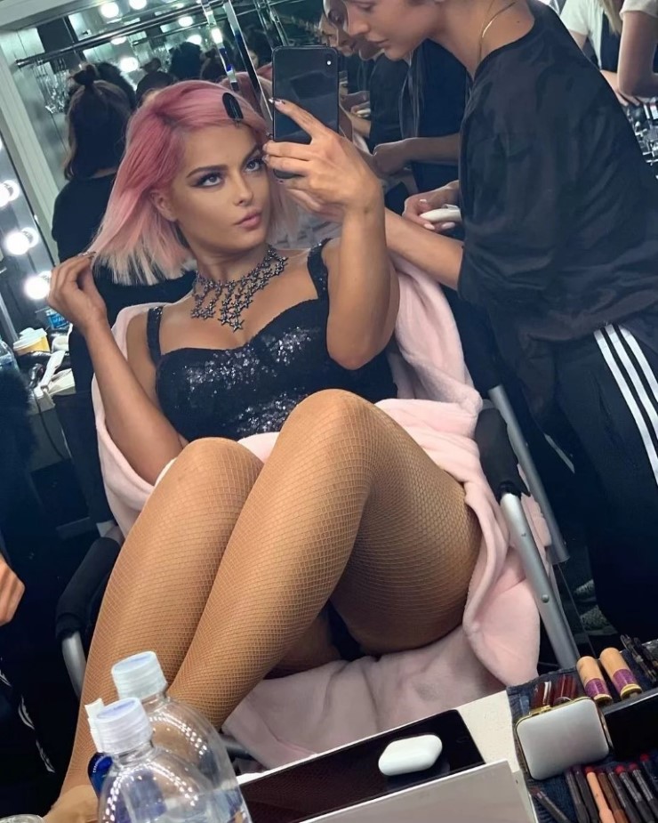 Bebe Rexha Upskirt Sexy Legs  nude photo