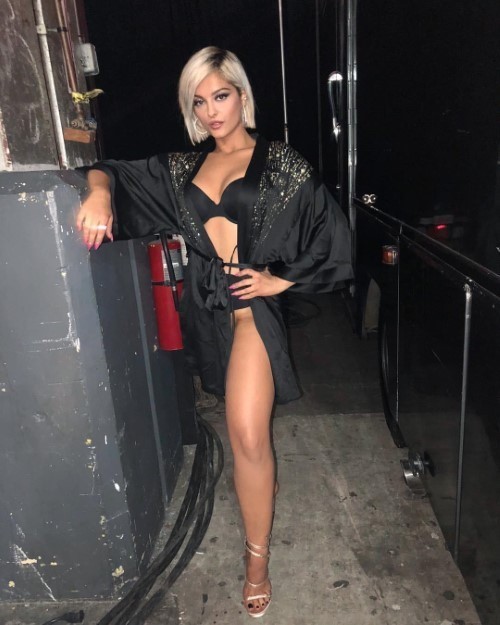 Bebe Rexha Victoria Secret Fashion Show  nude photo